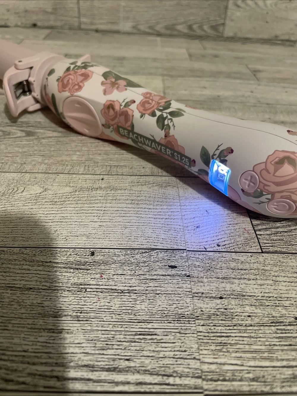 The Beachwaver Co. Pink Floral Curling Iron - Picture 4 of 8